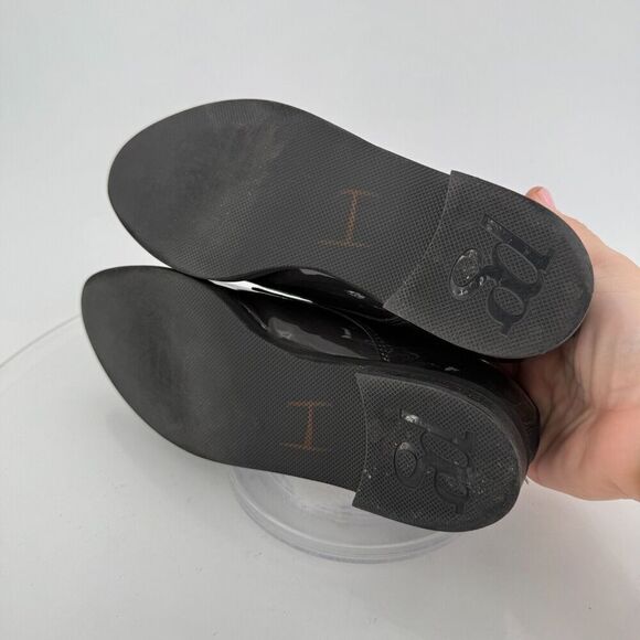 Paul Green Emmy Oxfords US 6 UK 3.5 Black Patent Leather Cap Toe Lace Up Shoes - Picture 7 of 16